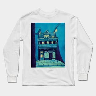 Cafe on the Corner C Long Sleeve T-Shirt